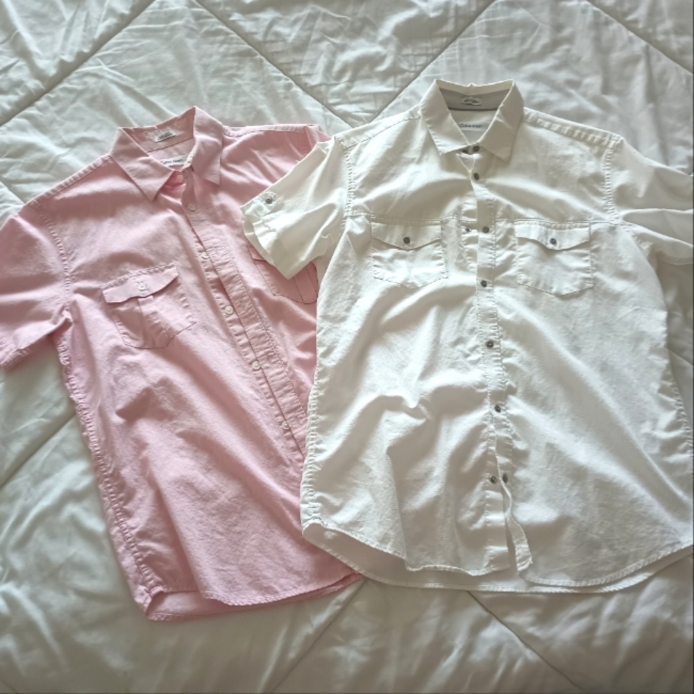 2x Men's Calvin Klein Shirts